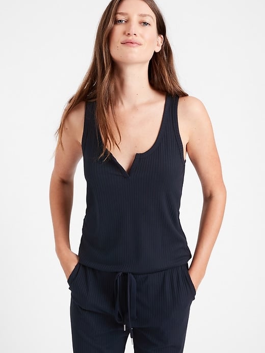 Banana Republic Ribbed Pajama Tank