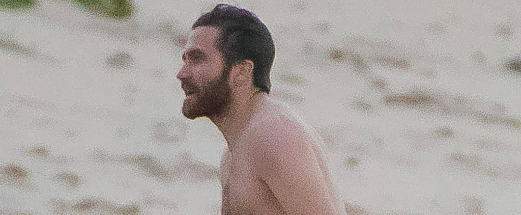 Jake Gyllenhaal Shirtless in St. Barts Pictures Dec. 2016