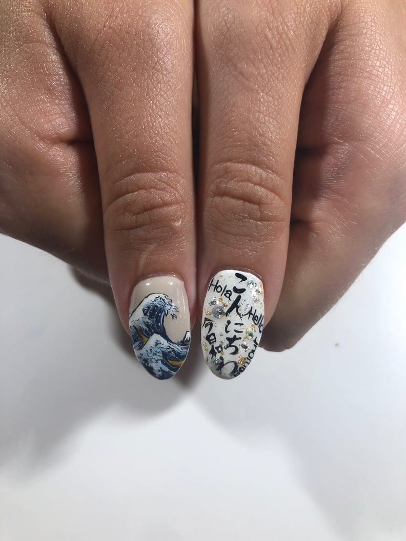 Alexa Luria's Japan-Inspired Nail Art