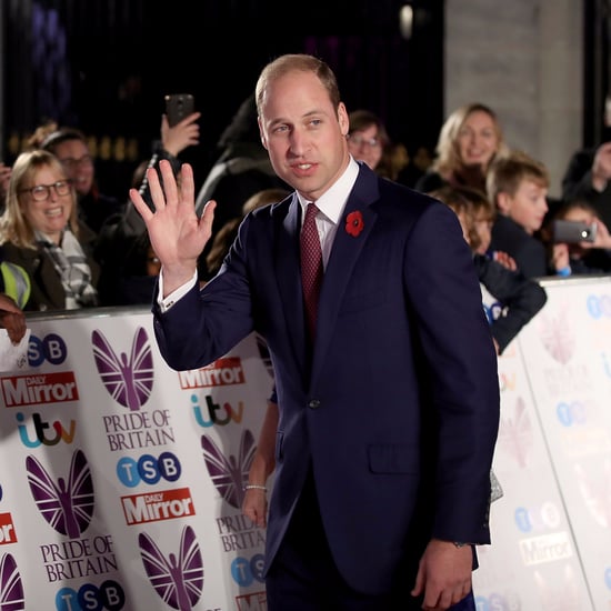 Prince William at The Pride of Britain Awards 2017