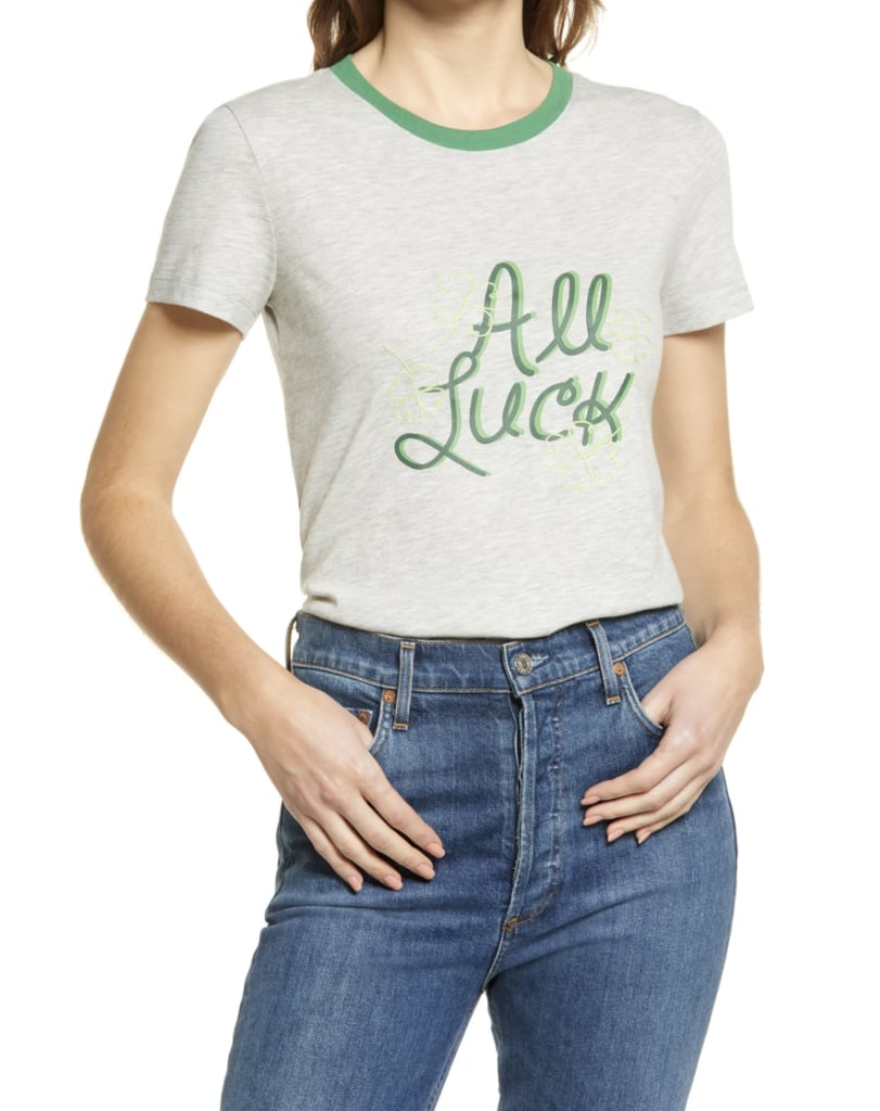 Halogen All Luck Graphic Tee