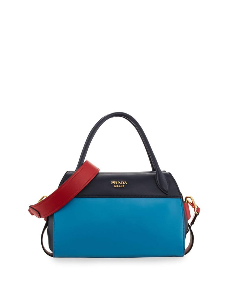 Prada Bowling Ribbon Bicolor Bag