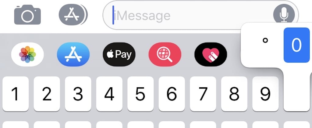 How to Type the Degree Symbol on an iPhone