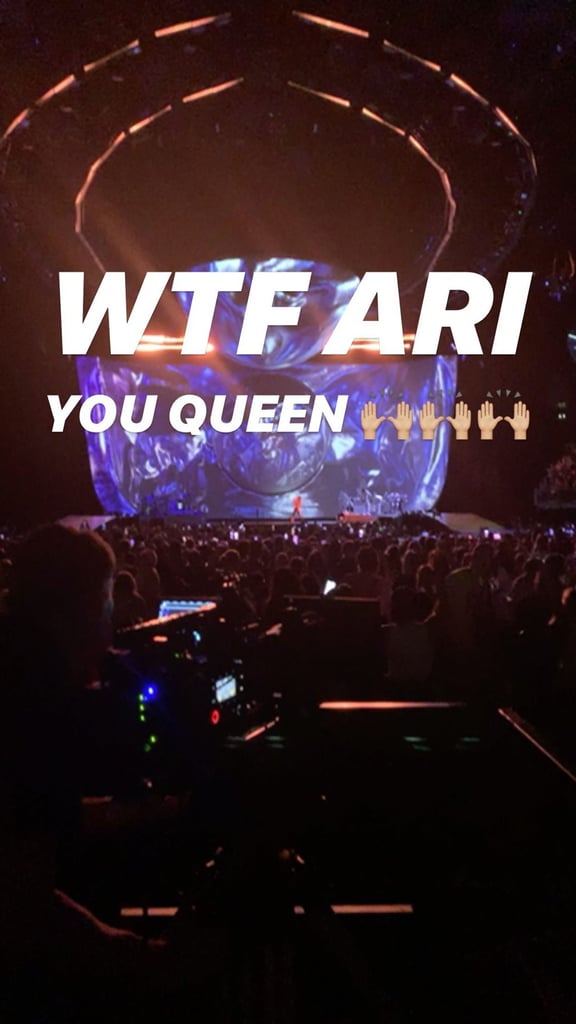 Demi Lovato's Birthday at Ariana Grande Concert 2019