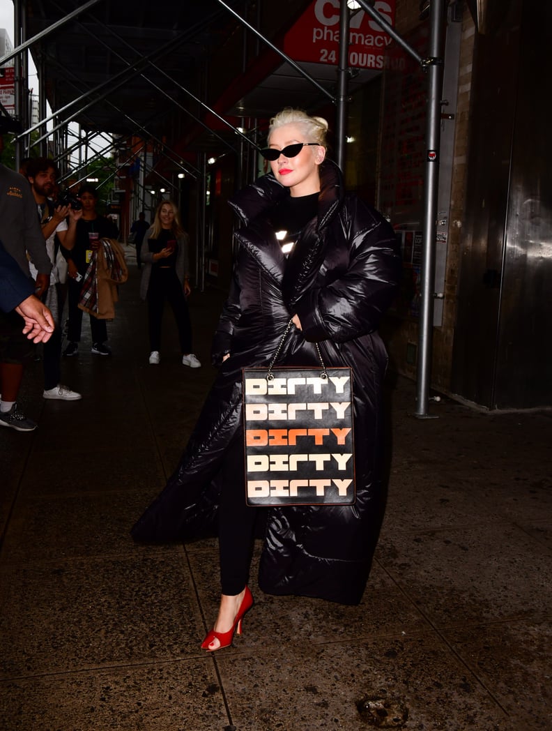 Christina Aguilera's Dirty Bag September 2018 | POPSUGAR Fashion