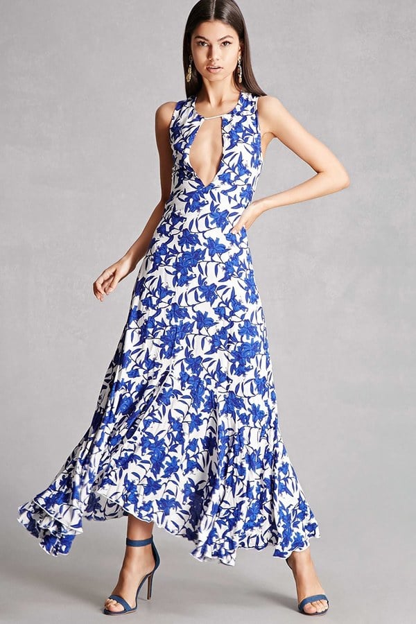 Forever 21 Nightwalker Floral Maxi Dress