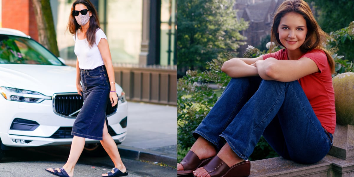 6 Birkenstock Outfits Inspired by the Likes of Katie Holmes