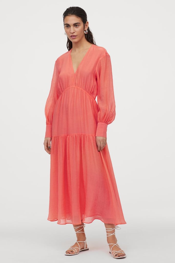 H&M Long Lyocell-blend Dress