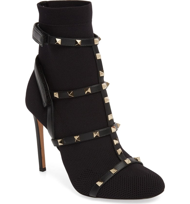 rockstud bootie valentino garavani