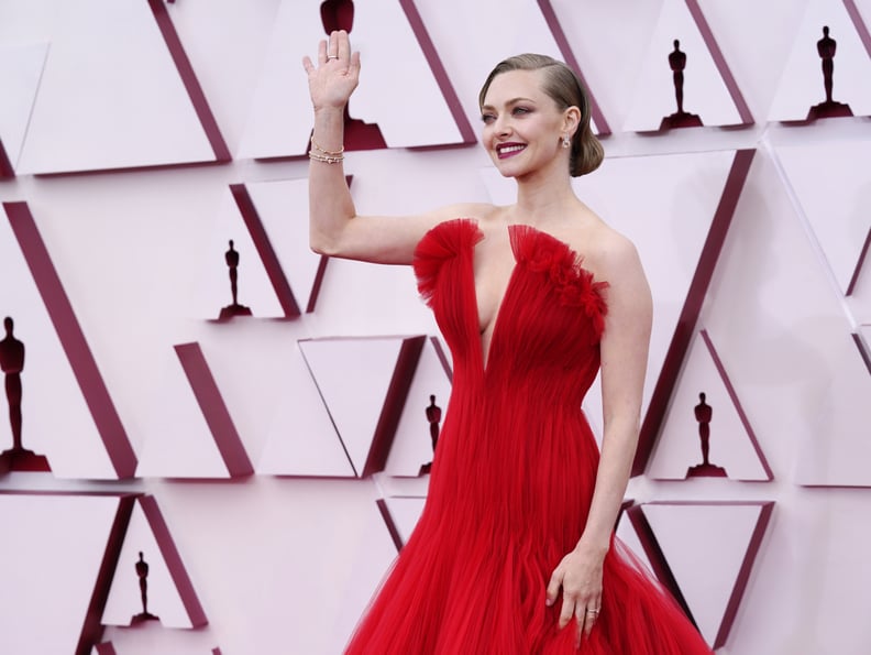 Amanda Seyfried at the 2021 Oscars