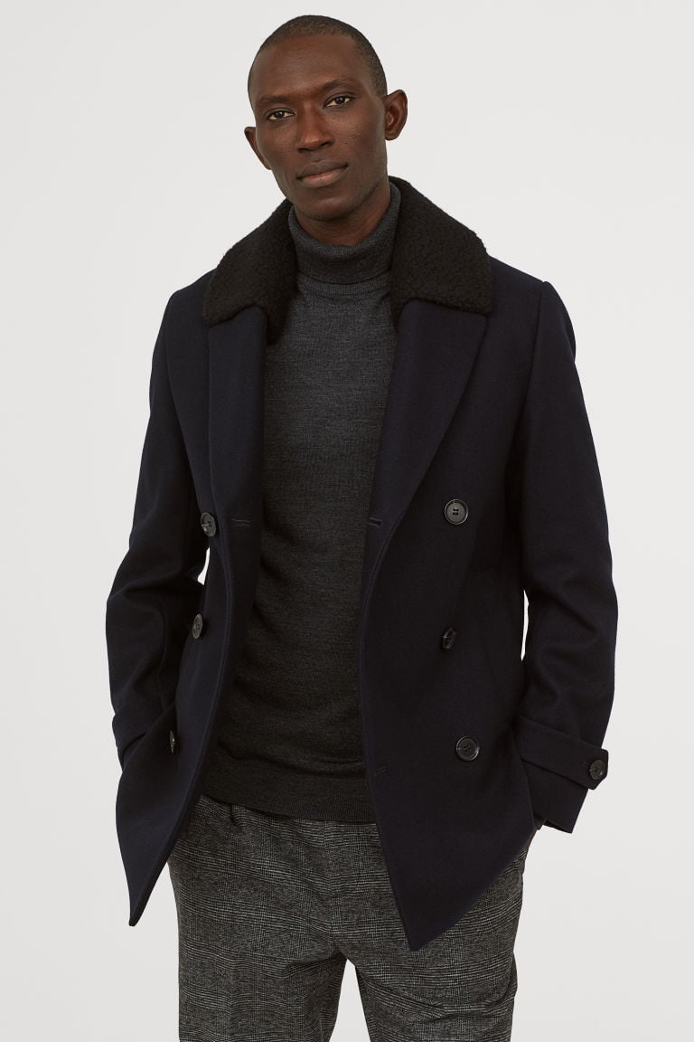 H&M Wool-Blend Pea Coat