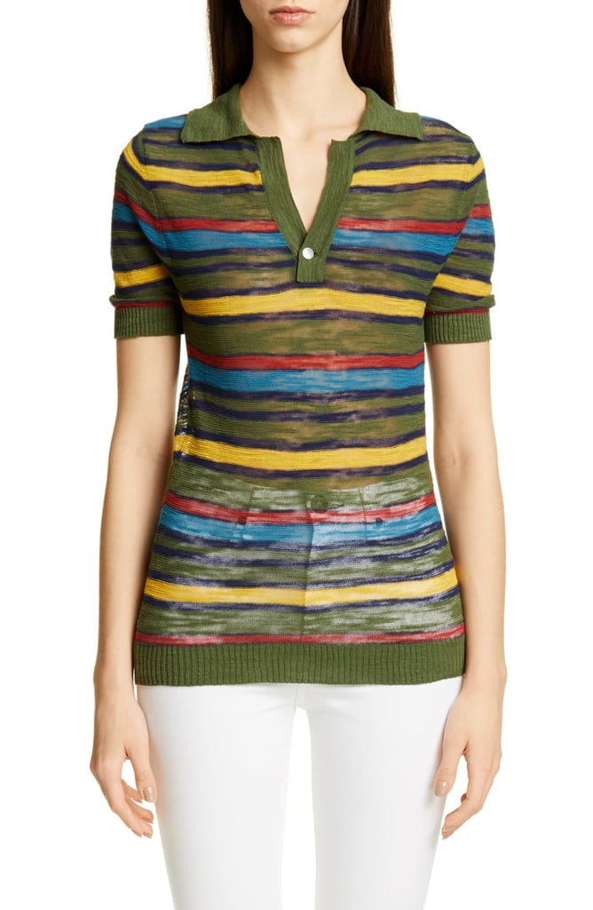 Jacquemus Ray Stripe Polo
