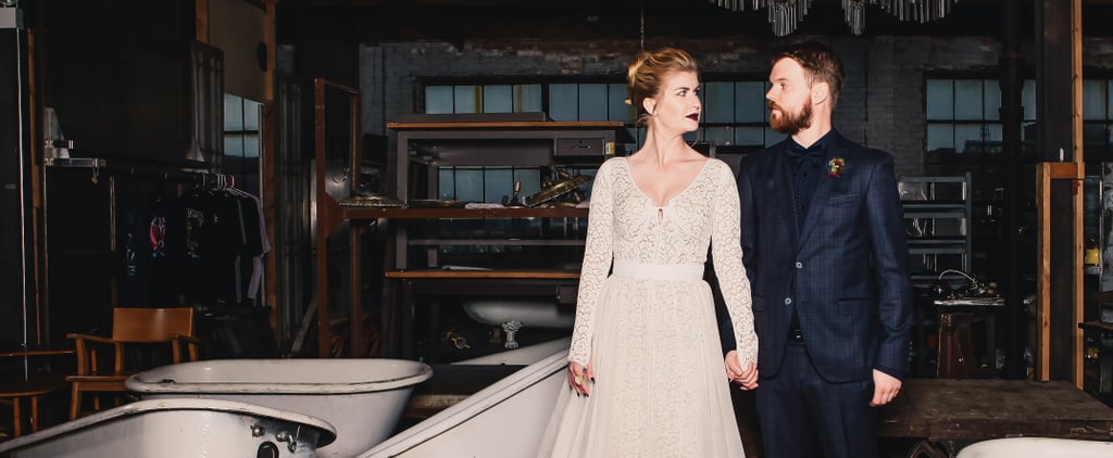 Quirky and Elegant Halloween Wedding