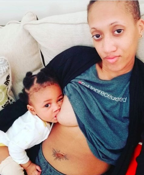Nicole Johnson is proud to breastfeed her daughter because her "ancestors couldn't".