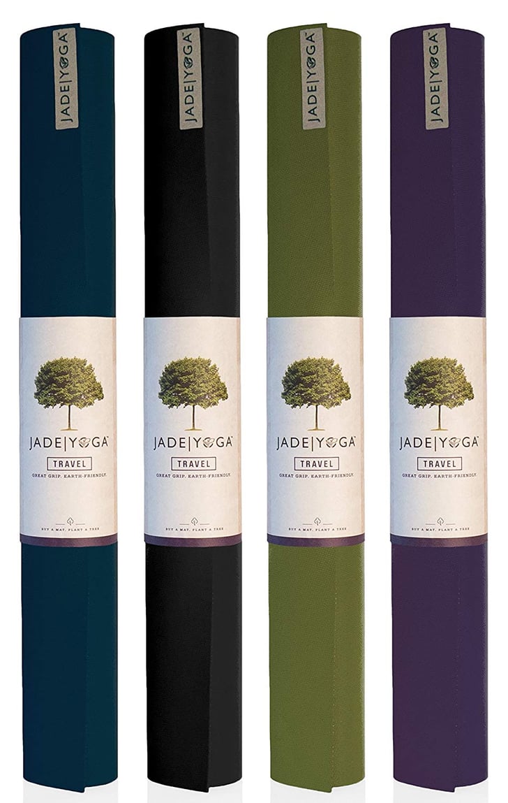 Jade Travel Yoga Mat Best Gifts for Yoga Lovers POPSUGAR Fitness