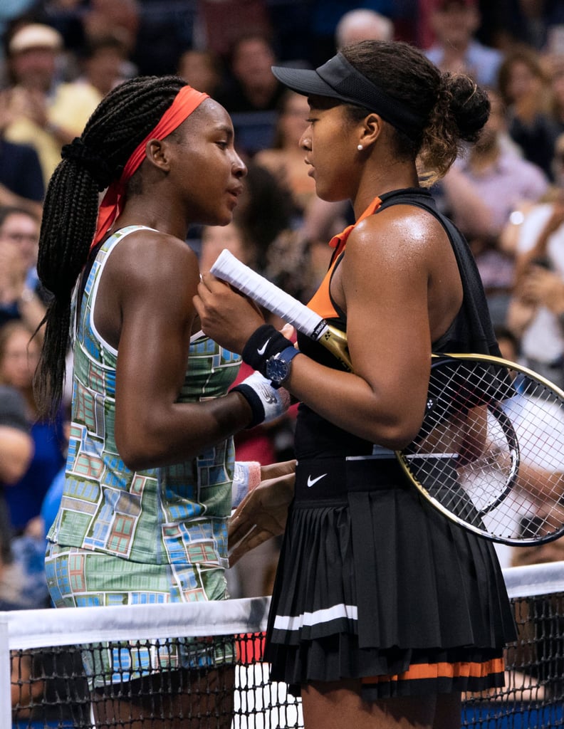 Naomi Osaka and Coco Gauff at 2019 US Open