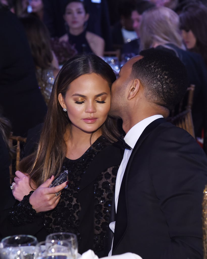 Chrissy Teigen and John Legend at the Golden Heart Awards