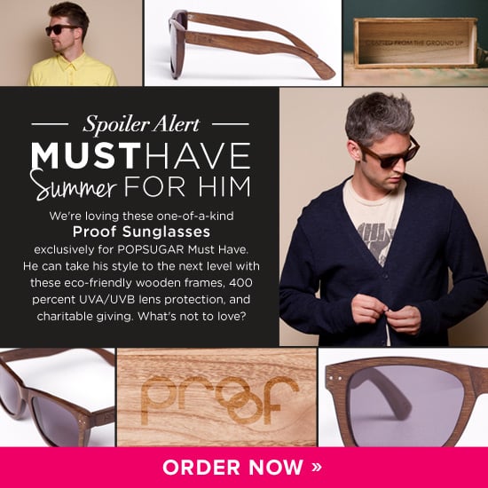 See The Cool Wooden Proof Sunglasses In Our Must Have Summer Box for Him!