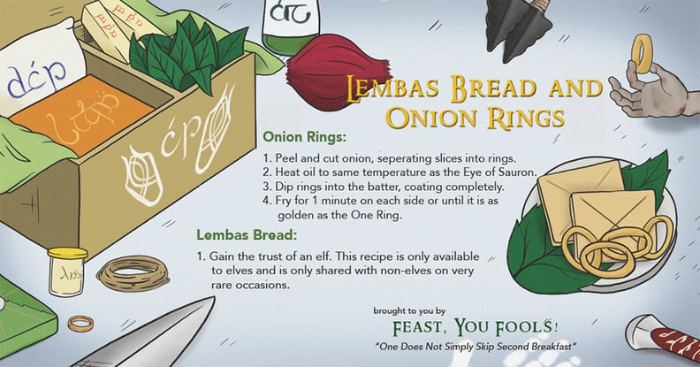 Lord of the Rings "Lembas Bread and Onion Rings"