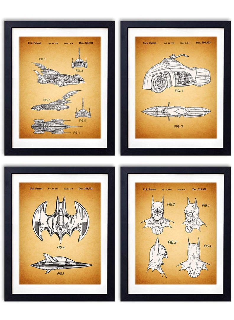 Batman Set of Four Prints