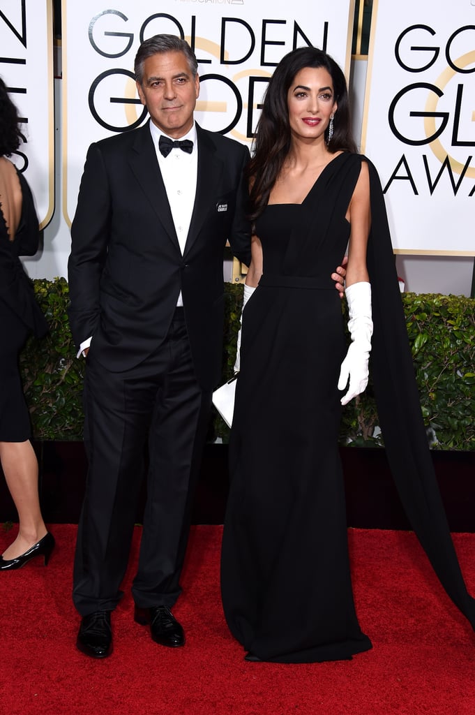 George Clooney and Amal Alamuddin at the Golden Globes 2015