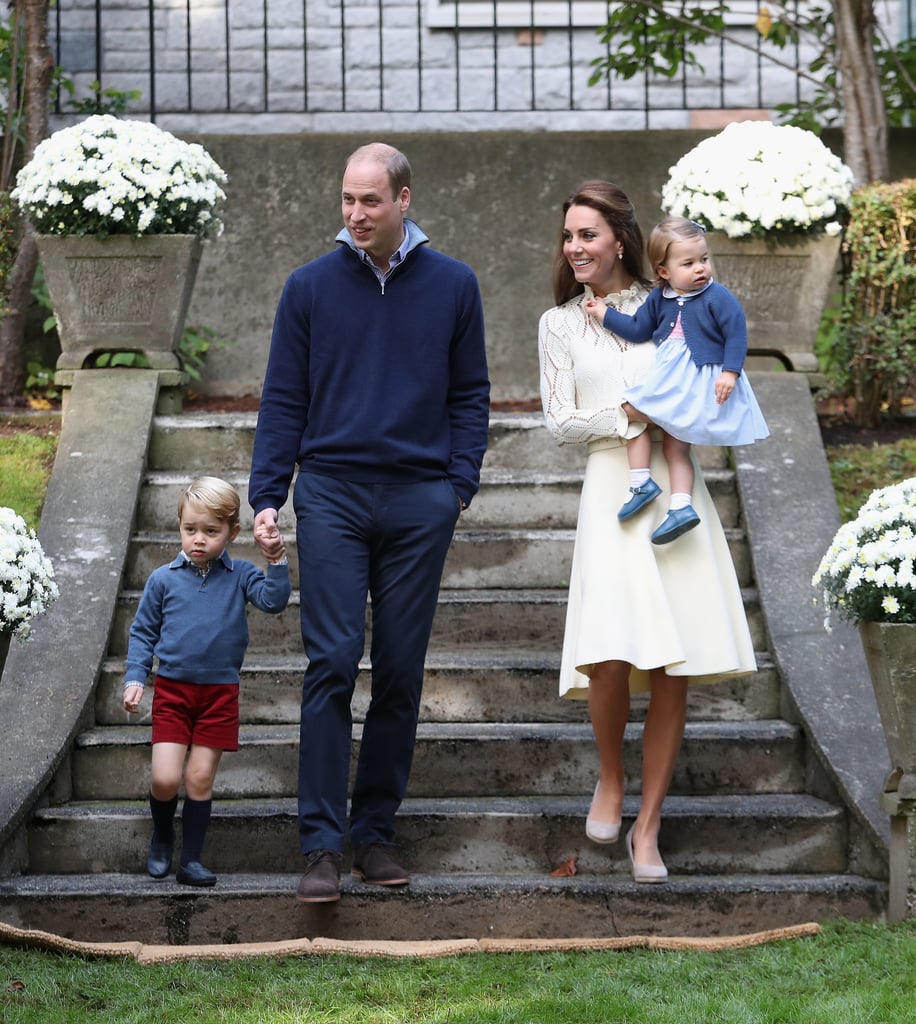 Prince George and Princess Charlotte Canada Pictures 2016