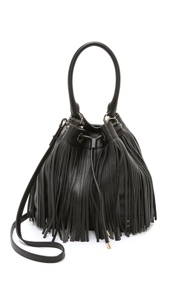 Milly Essex Drawstring Fringe Bag ($435) | Spring Bag Trends 2015 ...