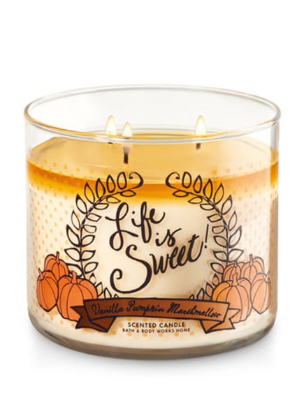 Vanilla Pumpkin Marshmallow candle ($23)