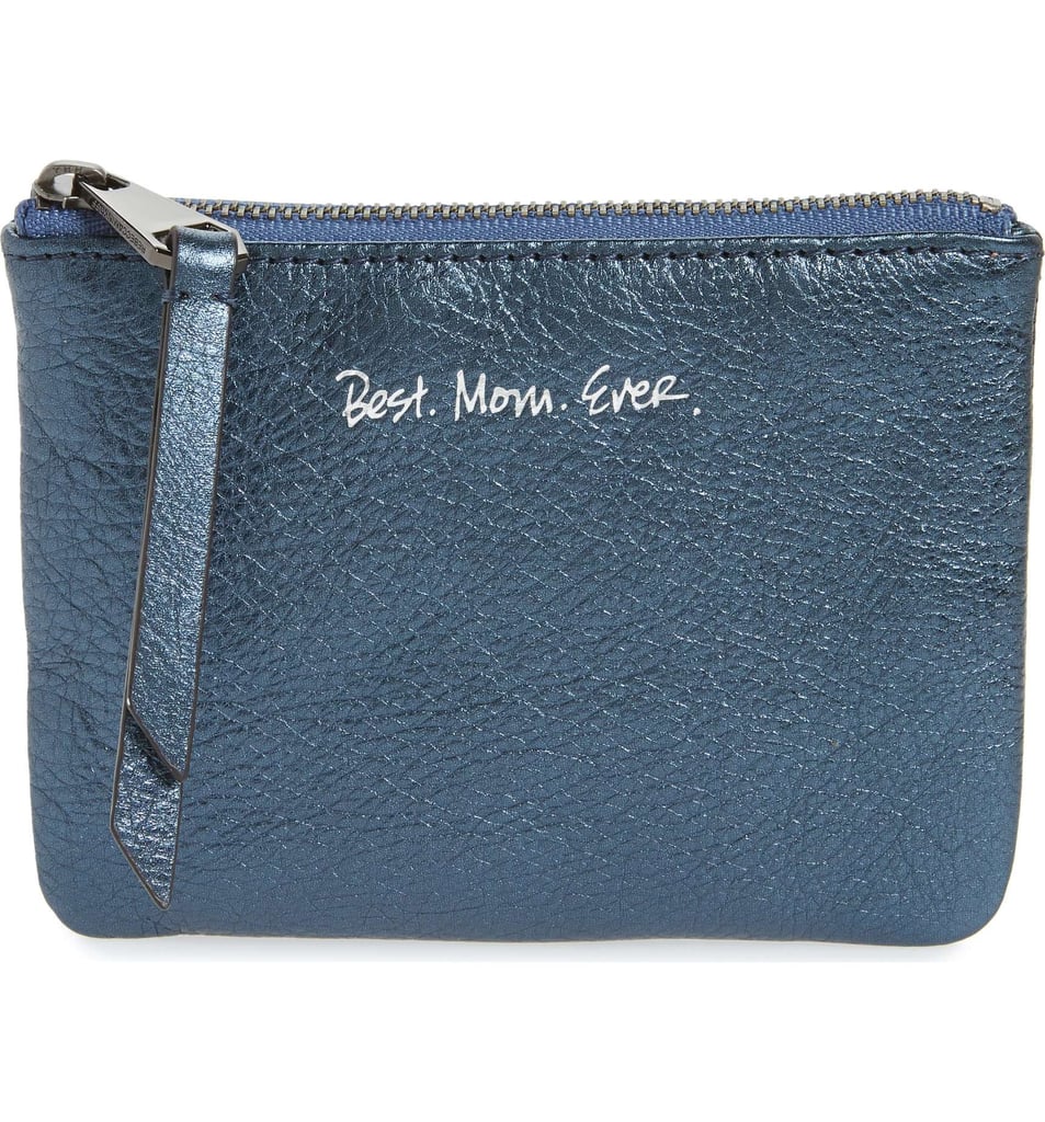 Rebecca Minkoff Best. Mom. Ever. Leather Pouch