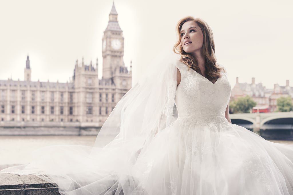 David's Bridal Plus-Size Model Campaign 2015