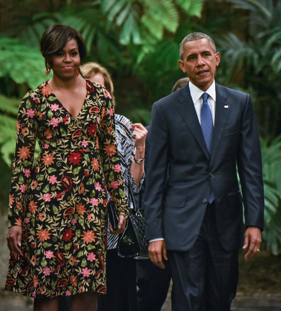Michelle Obama's Dress at Cuba's State Dinner
