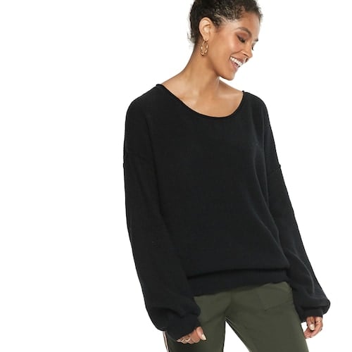 POPSUGAR at Kohl's Collection Balloon-Sleeve Sweater