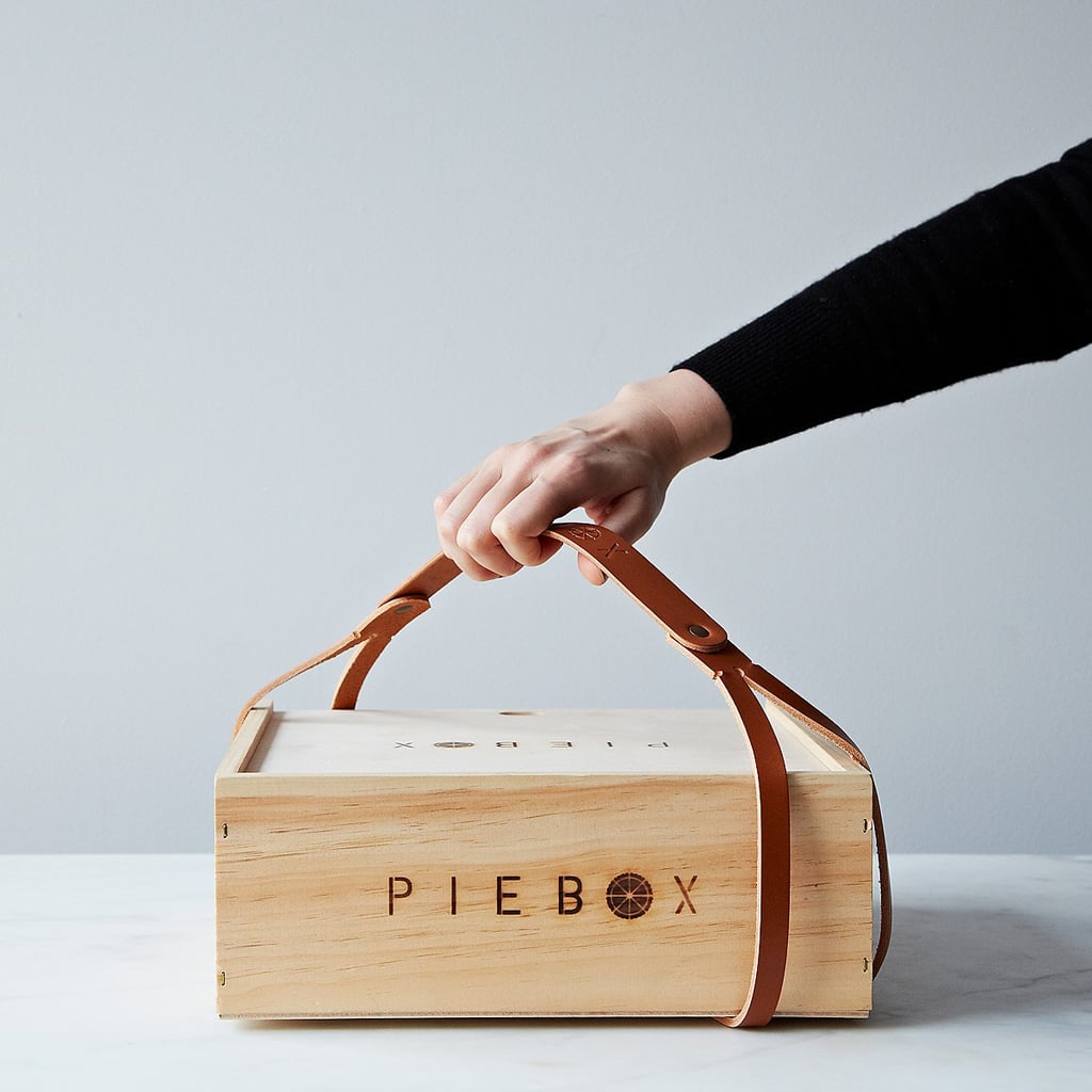 Pie Box With Leather Strap ($55)