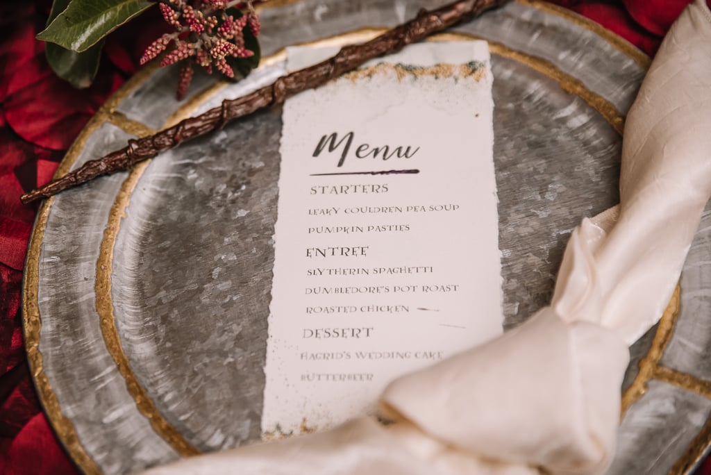Elegant Harry Potter-Themed Wedding Ideas Elegant Harry Potter-Themed Wedding Ideas