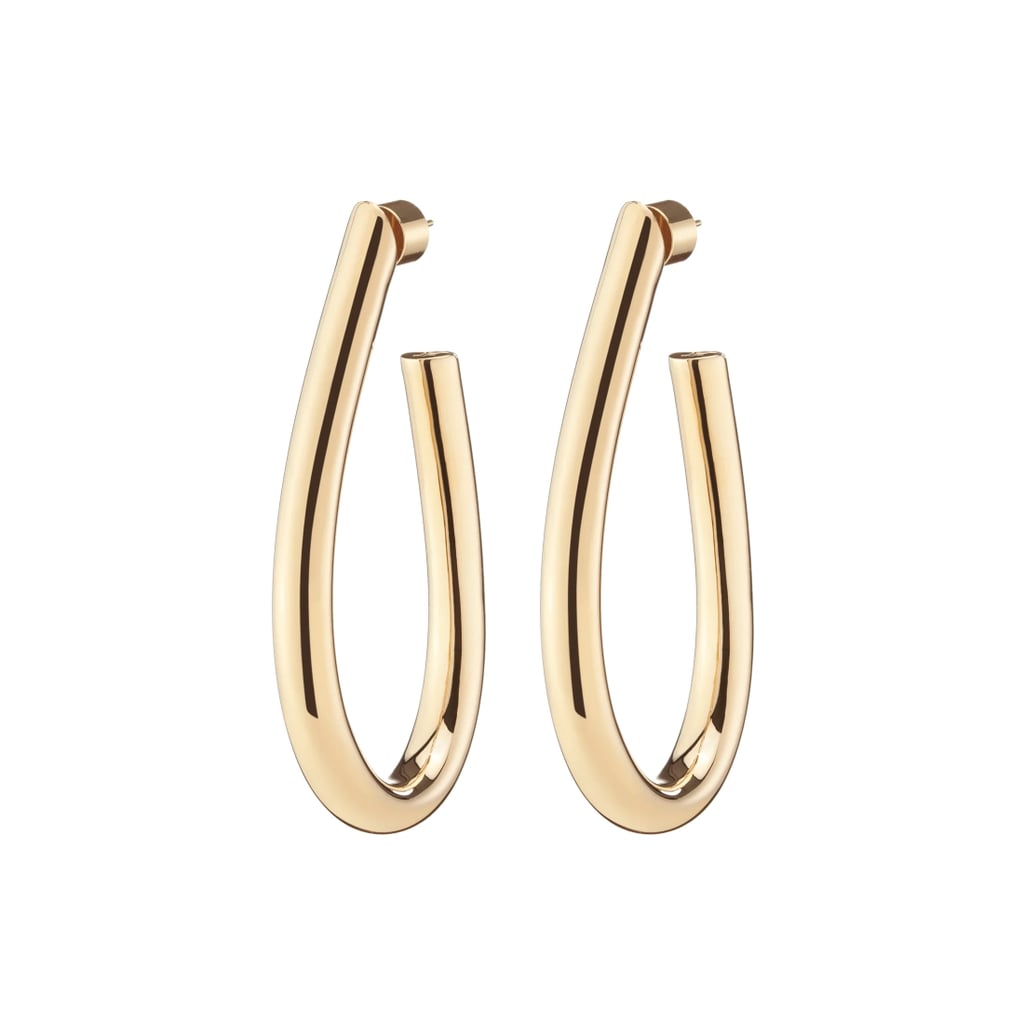 Jennifer Fisher 2" Teardrop Samira Hoops