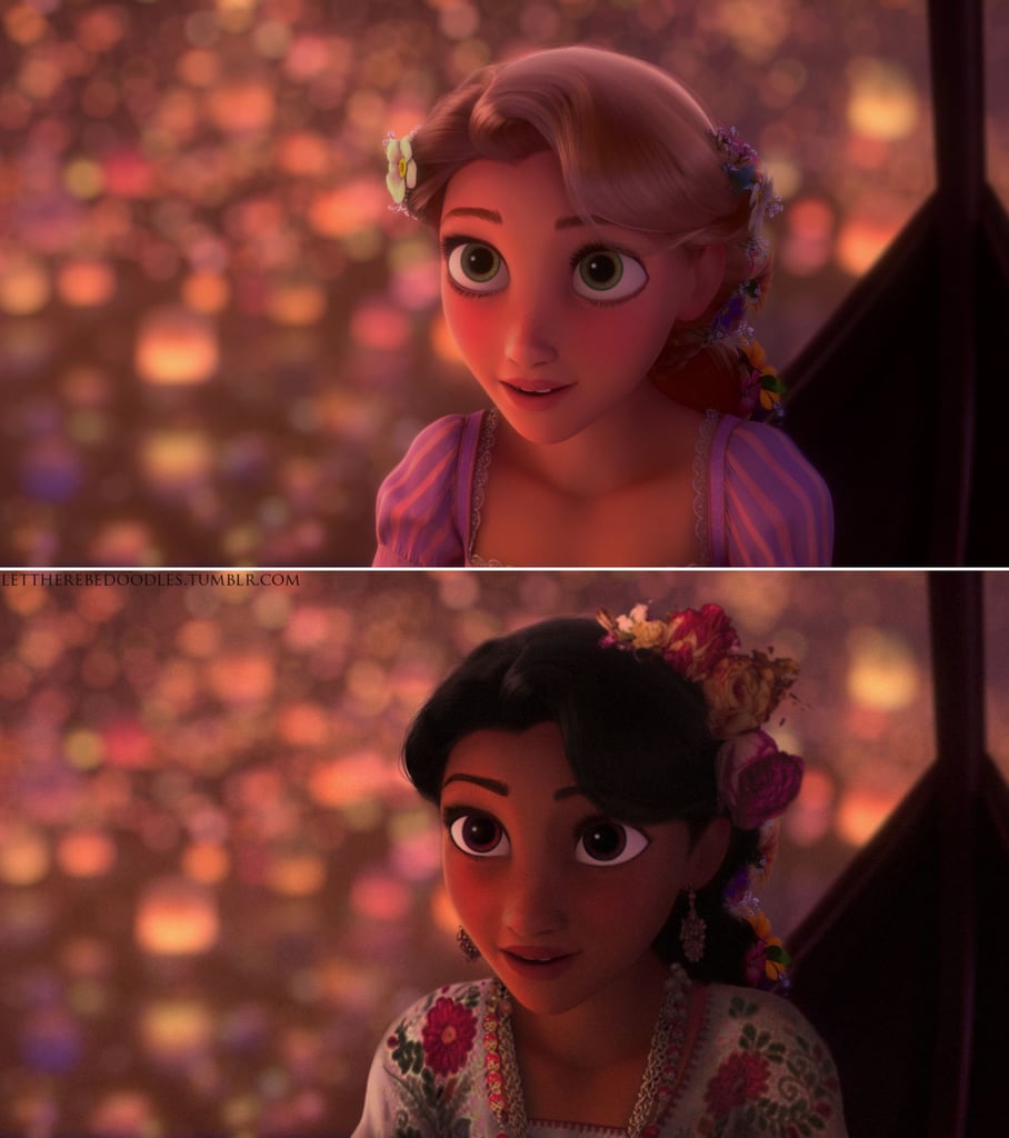 Rapunzel Disney Princesses With Different Races Popsugar Love And Sex 