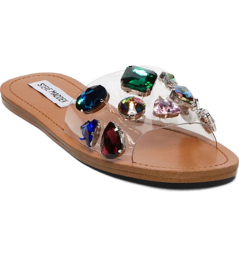 Steve Madden Rosalyn Embellished Slide Sandals