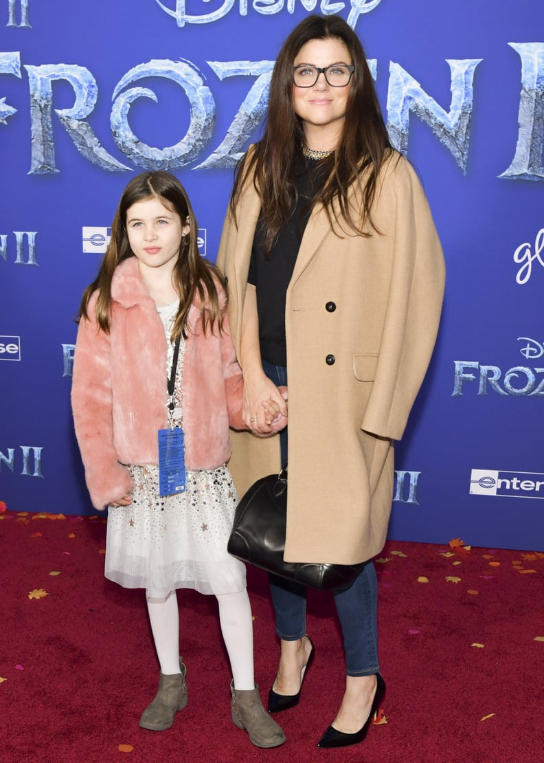 Harper Renn Smith and Tiffani Thiessen at the Frozen 2 Premiere in Los Angeles