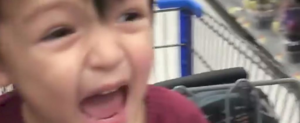 Dad in Dinosaur Mask Scares Son in Walmart