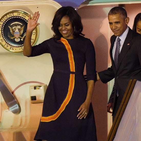 Michelle Obama's Narciso Rodriguez Dress in Argentina