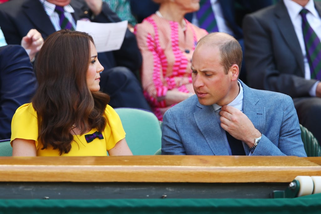 Kate Middleton Yellow Dress Wimbledon 2018