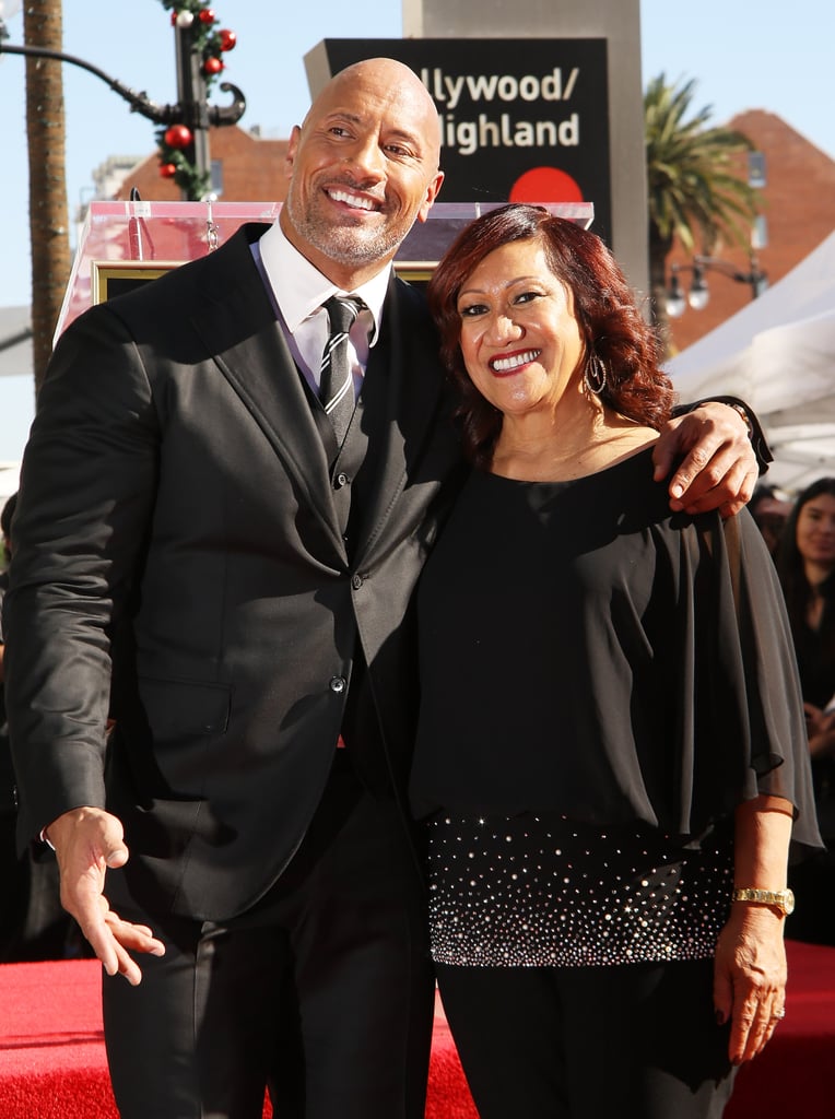 Cute Pictures of Dwayne Johnson and His Blended Family