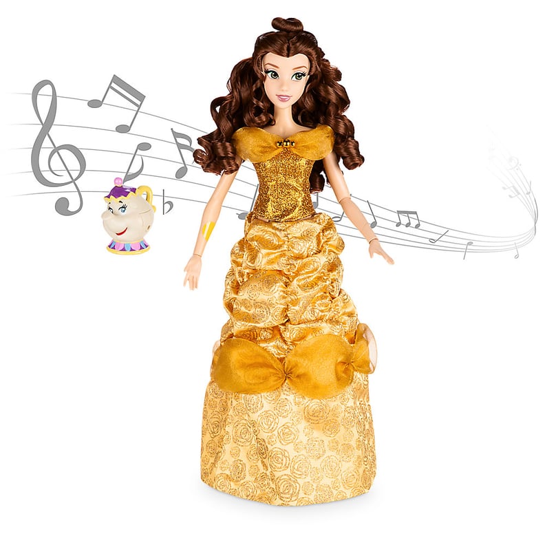 Belle Deluxe Interactive Doll With Singing Mrs. Potts Figure