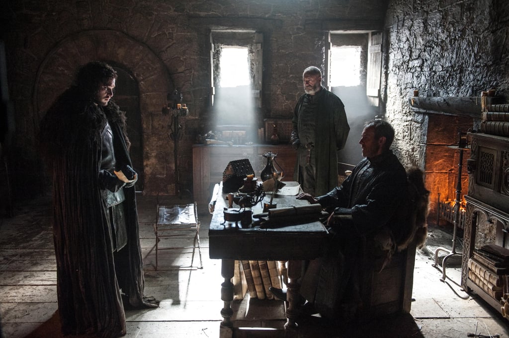 Now that Stannis and Davos are at the Wall, expect to see some tension between Stannis and Jon Snow.