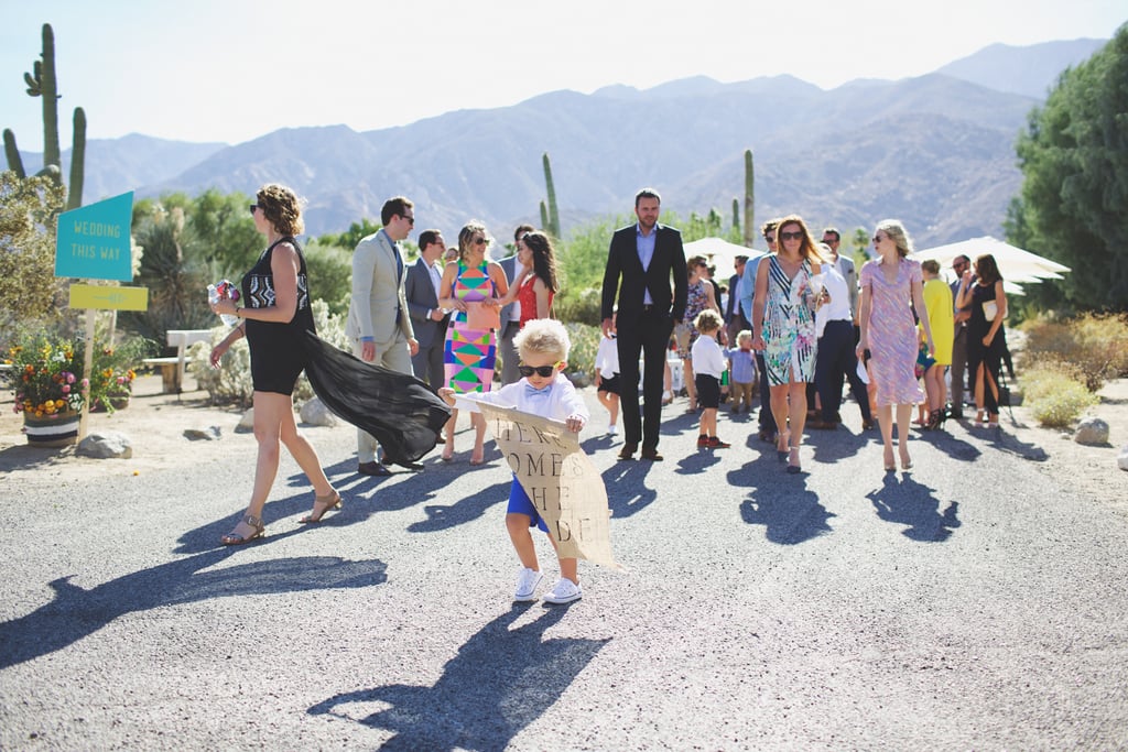 Stylish Palm Springs Wedding Pictures