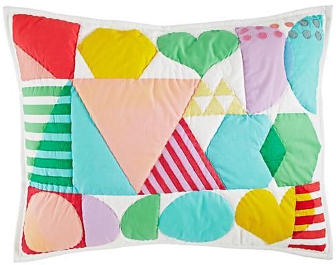 Rainbow Charm Sham