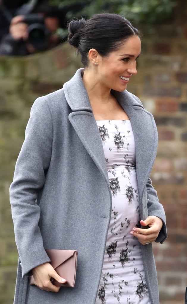 Meghan Markle's Gray Coat 2018