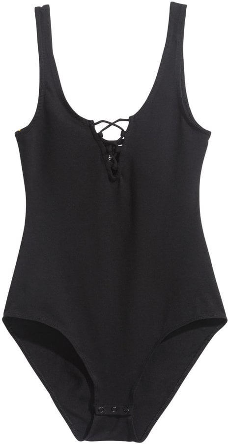 H&M Bodysuit with Lacing ($15)