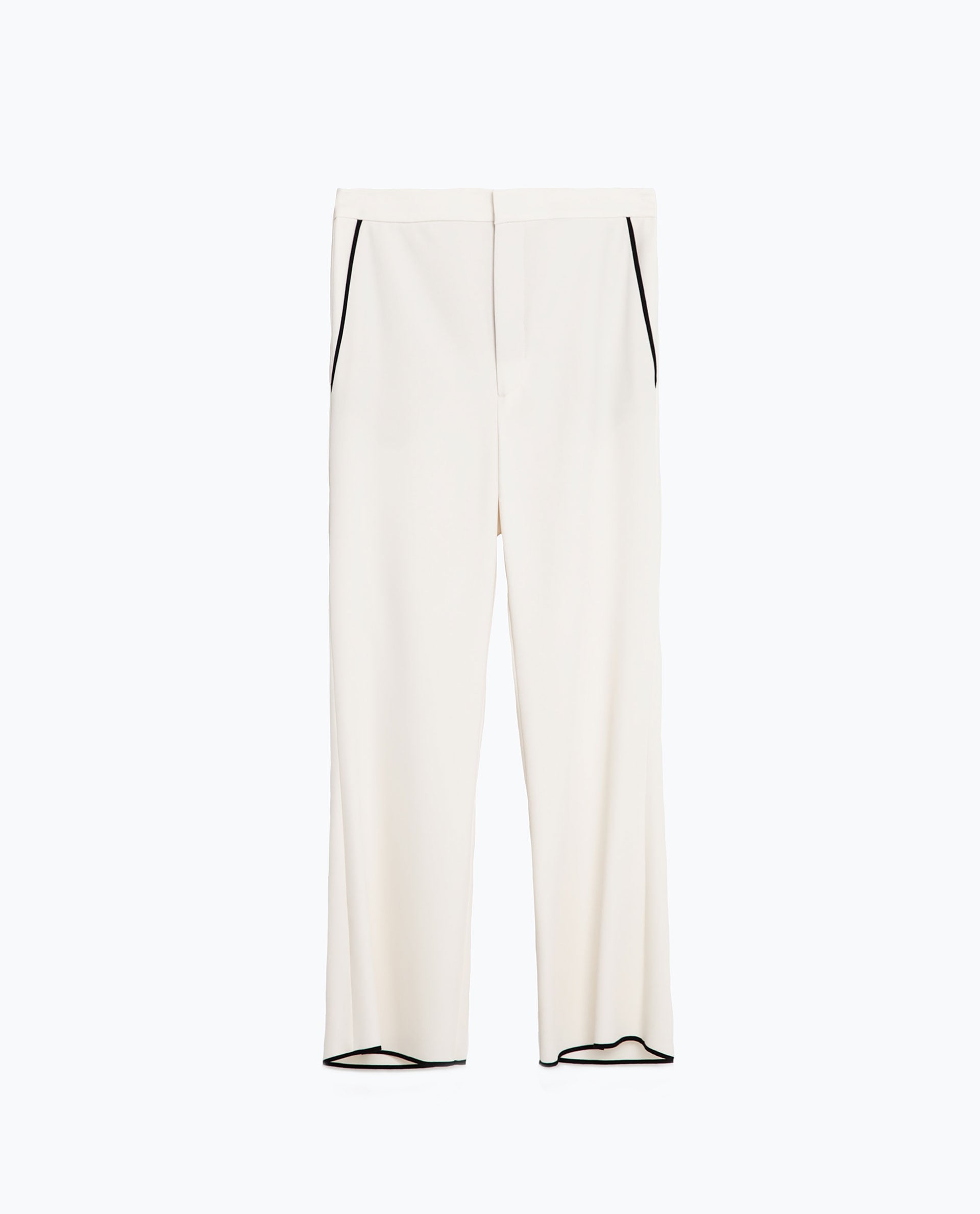 zara bell bottom pants