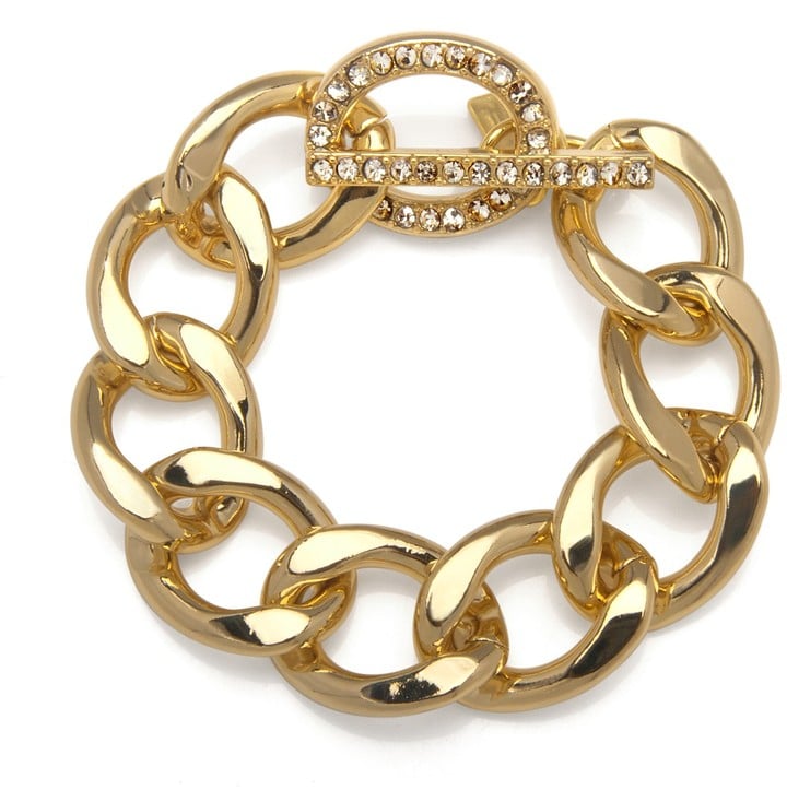 Kenneth Jay Lane Gold Chain Bracelet